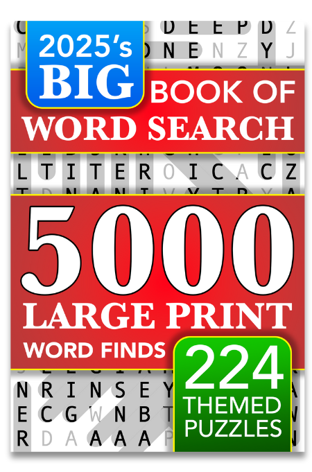 The Big Book of Large Print Word Search