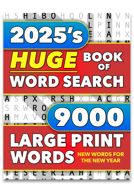 Double The Fun Large Print Word Search for Adults